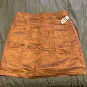 Brown skirt